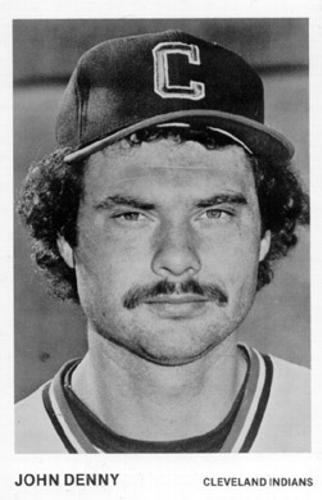 1980 Cleveland Indians #NNO John Denny Front