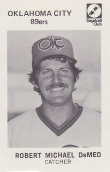 1979 Oklahoma City 89ers #5 Bob DeMeo Front