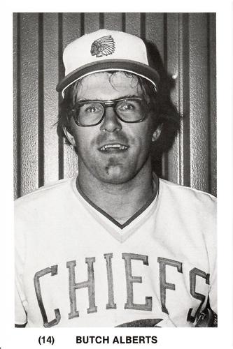 1979 Syracuse Chiefs #NNO Butch Alberts Front