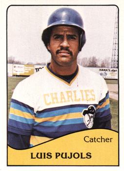 1979 TCMA Charleston Charlies #14 Luis Pujols Front