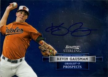 2012 Bowman Sterling - Prospect Autographs #BSAP-KG Kevin Gausman Front