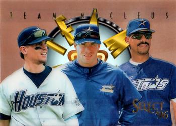 1996 Select - Team Nucleus #26 Jeff Bagwell / Craig Biggio / Derek Bell Front