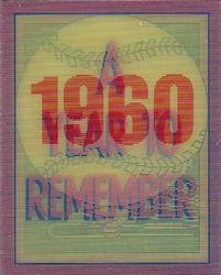 1989 Score - Magic Motion: A Year to Remember #29 Ted Williams: 1960 Front