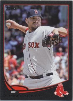 2013 Topps - Black #548 John Lackey Front