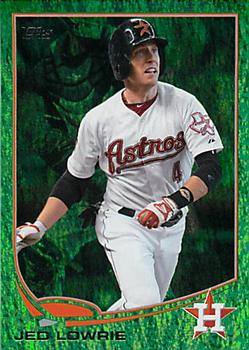 2013 Topps - Emerald Foil #104 Jed Lowrie Front