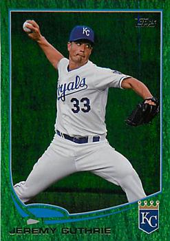 2013 Topps - Emerald Foil #289 Jeremy Guthrie Front