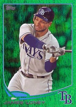 2013 Topps - Emerald Foil #593 James Loney Front