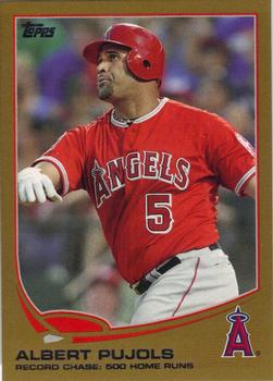 2013 Topps - Gold #266 Albert Pujols Front