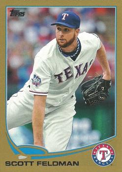 2013 Topps - Gold #39 Scott Feldman Front