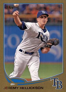 2013 Topps - Gold #58 Jeremy Hellickson Front