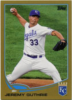 2013 Topps - Gold #289 Jeremy Guthrie Front