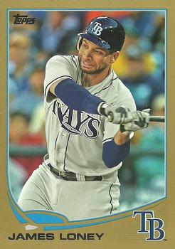2013 Topps - Gold #593 James Loney Front