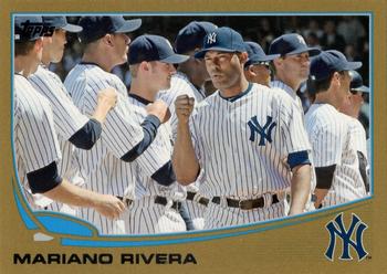 2013 Topps - Gold #600 Mariano Rivera Front