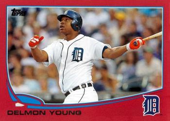 2013 Topps - Red #121 Delmon Young Front