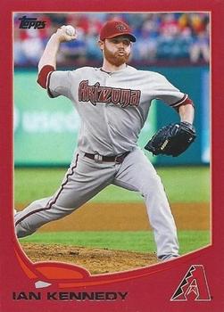 2013 Topps - Red #131 Ian Kennedy Front