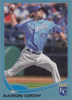 2013 Topps - Blue #243 Aaron Crow Front