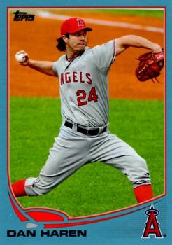 2013 Topps - Blue #24 Dan Haren Front