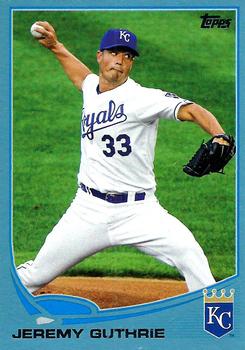 2013 Topps - Blue #289 Jeremy Guthrie Front