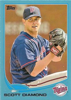 2013 Topps - Blue #656 Scott Diamond Front