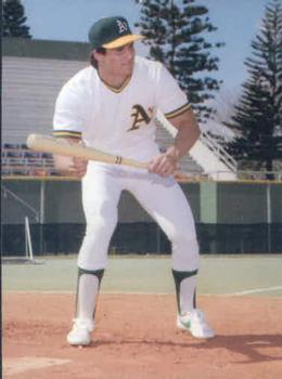 1986 Card Collectors Jose Canseco #2 Jose Canseco / In Bunting Pose Front