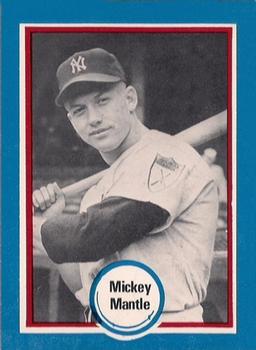 1976 Shakey's Pizza #145 Mickey Mantle Front