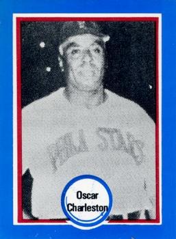 1976 Shakey's Pizza #152 Oscar Charleston Front