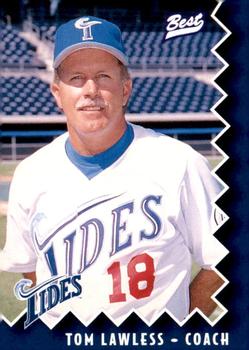 1997 Best Norfolk Tides #2 Tom Lawless Front