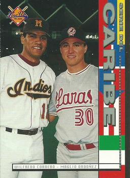 1999-00 Line Up Venezuelan Winter League #328 Magglio Ordonez / Wilfredo Cordero Front