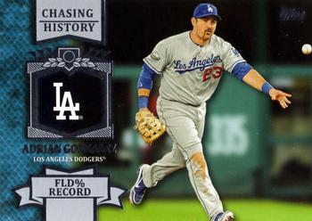 2013 Topps - Chasing History #CH-66 Adrian Gonzalez Front