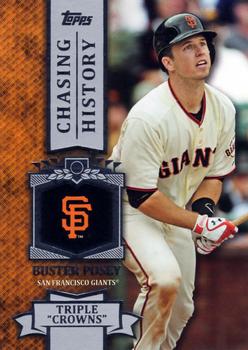 2013 Topps - Chasing History #CH-71 Buster Posey Front
