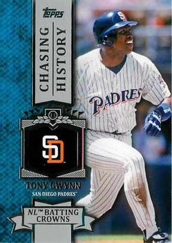 2013 Topps - Chasing History #CH-28 Tony Gwynn Front