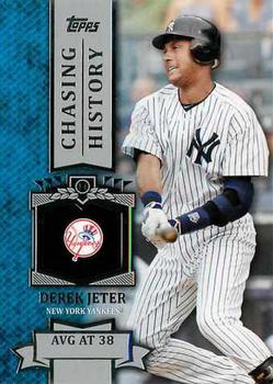 2013 Topps - Chasing History #CH-37 Derek Jeter Front