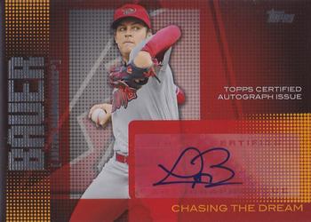 2013 Topps - Chasing the Dream Autographs #CDA-TB Trevor Bauer Front