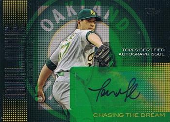 2013 Topps - Chasing the Dream Autographs #CDA-TM Tommy Milone Front