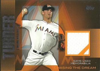 2013 Topps - Chasing the Dream Relics #CDR-JT Jacob Turner Front