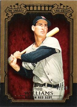 2013 Topps - The Greats Gold #TG-5 Ted Williams Front
