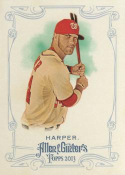 2013 Topps Allen & Ginter #191 Bryce Harper Front