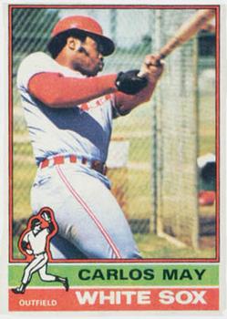 1976 Topps #110 Carlos May Front