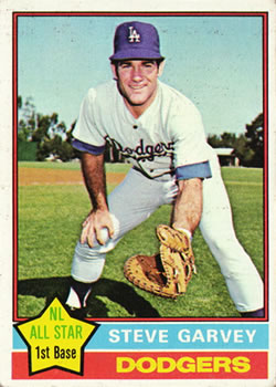 1976 Topps #150 Steve Garvey Front