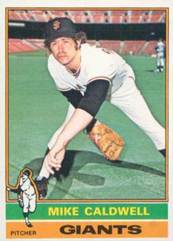 1976 Topps #157 Mike Caldwell Front