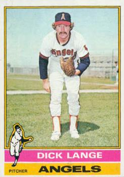 1976 Topps #176 Dick Lange Front