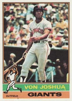 1976 Topps #82 Von Joshua Front