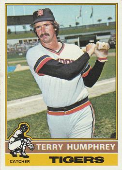 1976 Topps #552 Terry Humphrey Front
