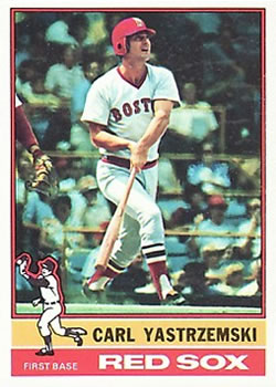 1976 Topps #230 Carl Yastrzemski Front