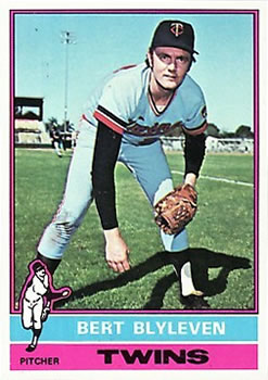 1976 Topps #235 Bert Blyleven Front