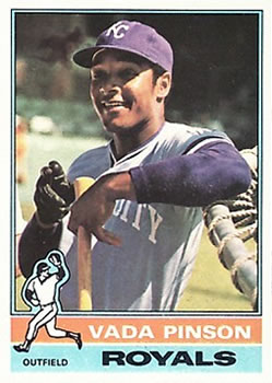 1976 Topps #415 Vada Pinson Front