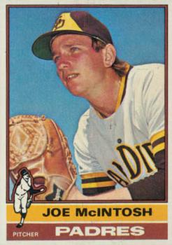 1976 Topps #497 Joe McIntosh Front