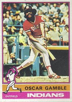 1976 Topps #74 Oscar Gamble Front