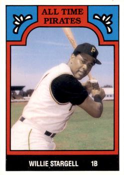 1986 TCMA All-Time Pittsburgh Pirates - Color #1-PIR Willie Stargell Front