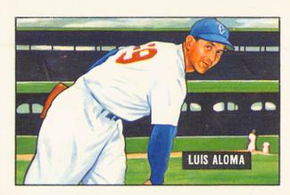 1986 Card Collectors 1951 Bowman (Reprint) #231 Luis Aloma Front